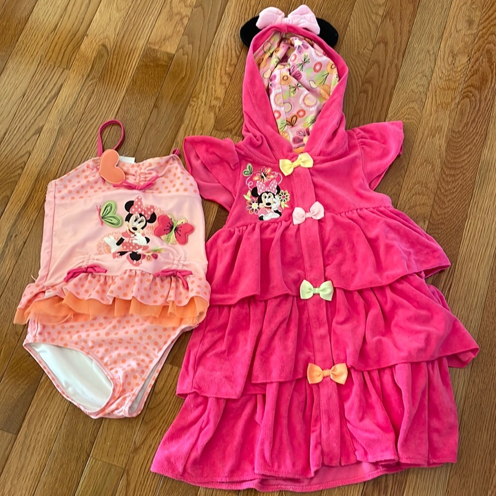 Minnie Mouse Ruffle Bathing Suit Set